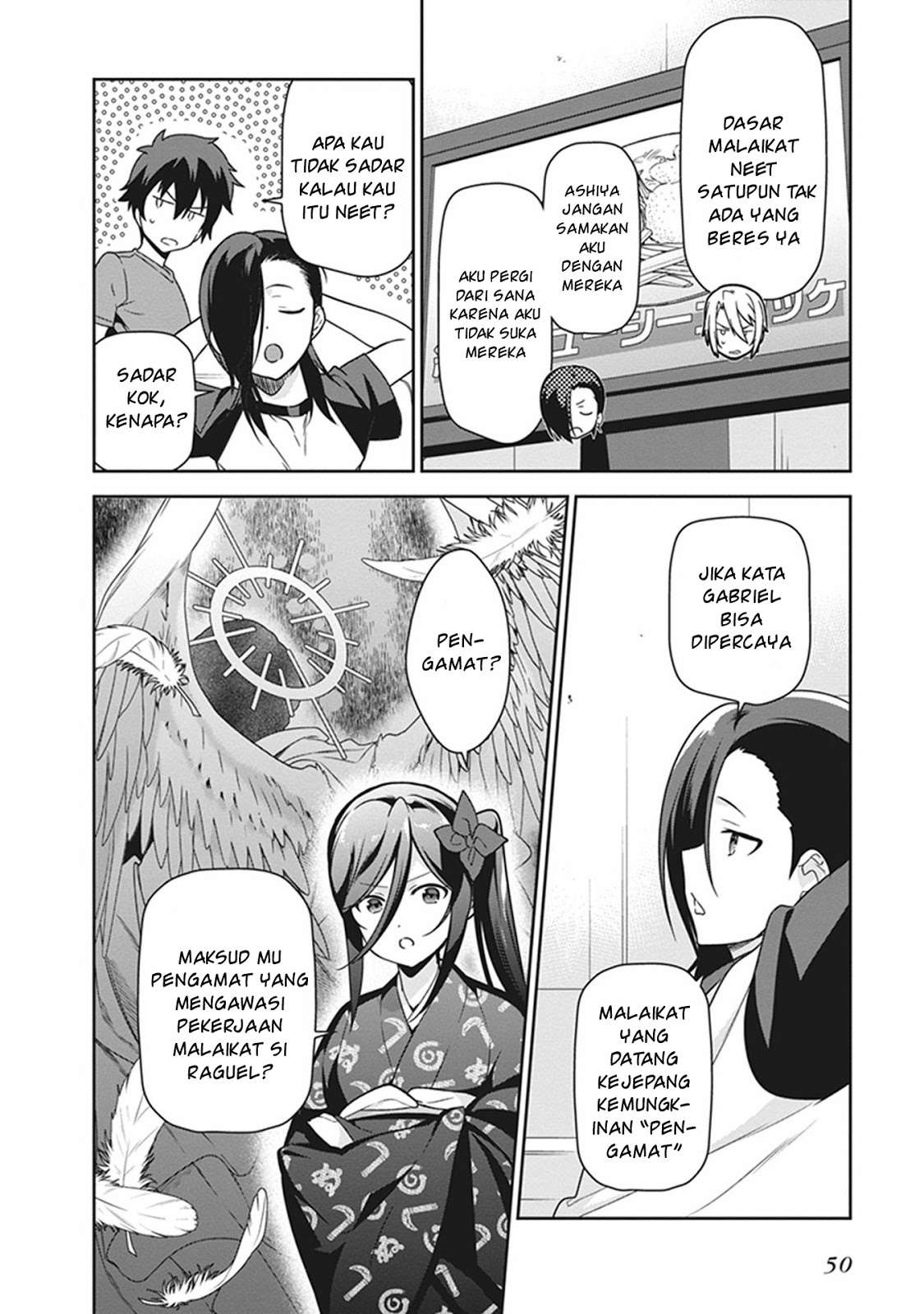 Hataraku Maou-sama! Chapter 51 Gambar 14