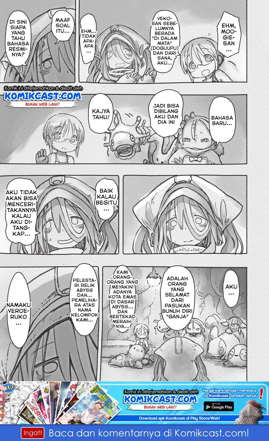 Made in Abyss Chapter 47 Gambar 16