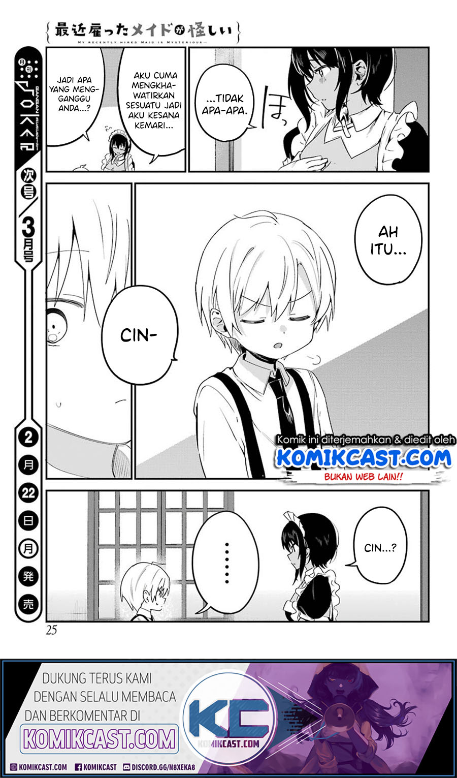 My Recently Hired Maid Is Suspicious Chapter 14 Gambar 19