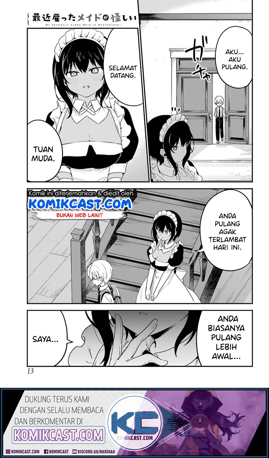 My Recently Hired Maid Is Suspicious Chapter 14 Gambar 7