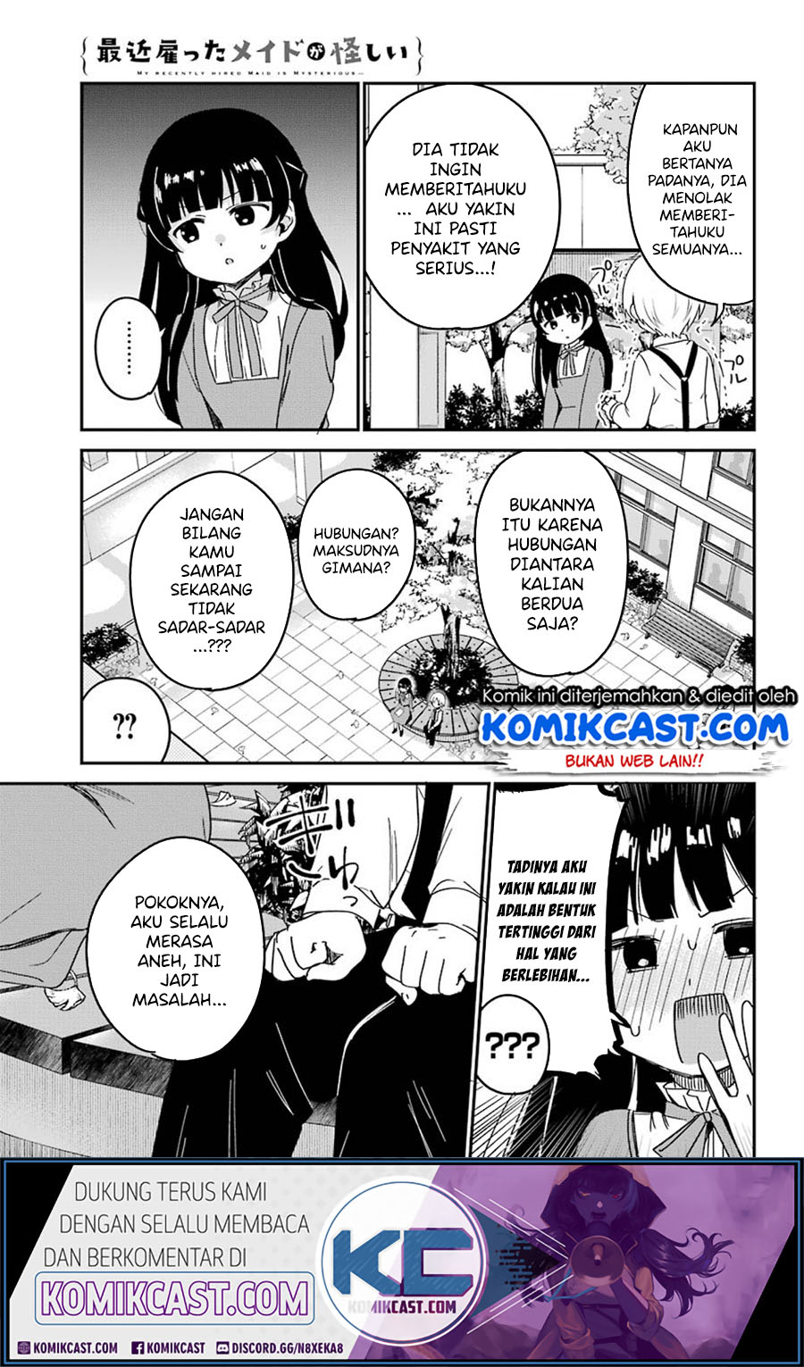 My Recently Hired Maid Is Suspicious Chapter 13 Gambar 12