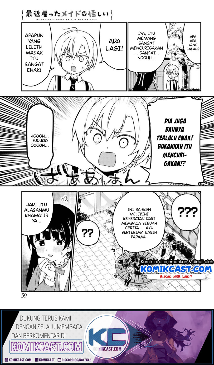 My Recently Hired Maid Is Suspicious Chapter 13 Gambar 8