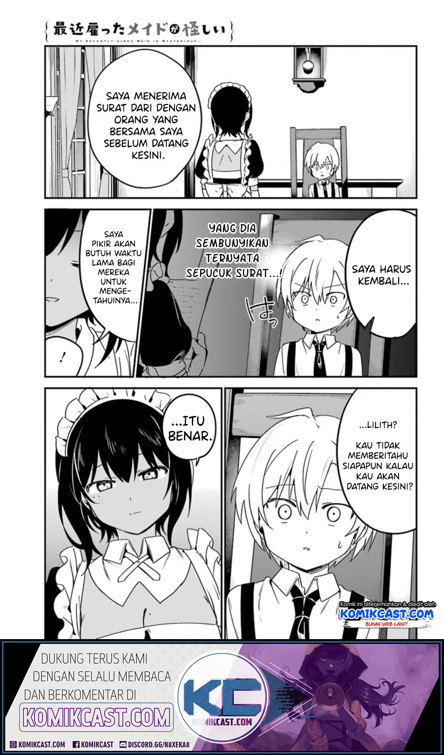 My Recently Hired Maid Is Suspicious Chapter 12 Gambar 12