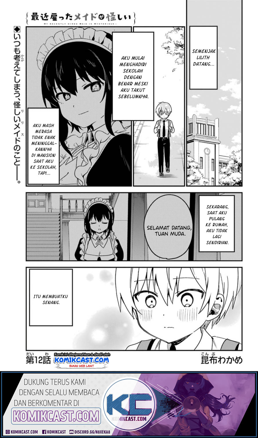 Baca Manga My Recently Hired Maid Is Suspicious Chapter 12 Gambar 2
