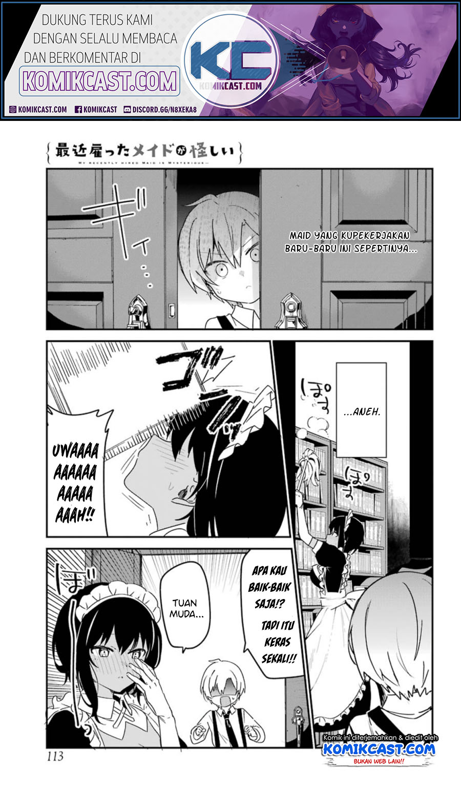 My Recently Hired Maid Is Suspicious Chapter 9 Gambar 4