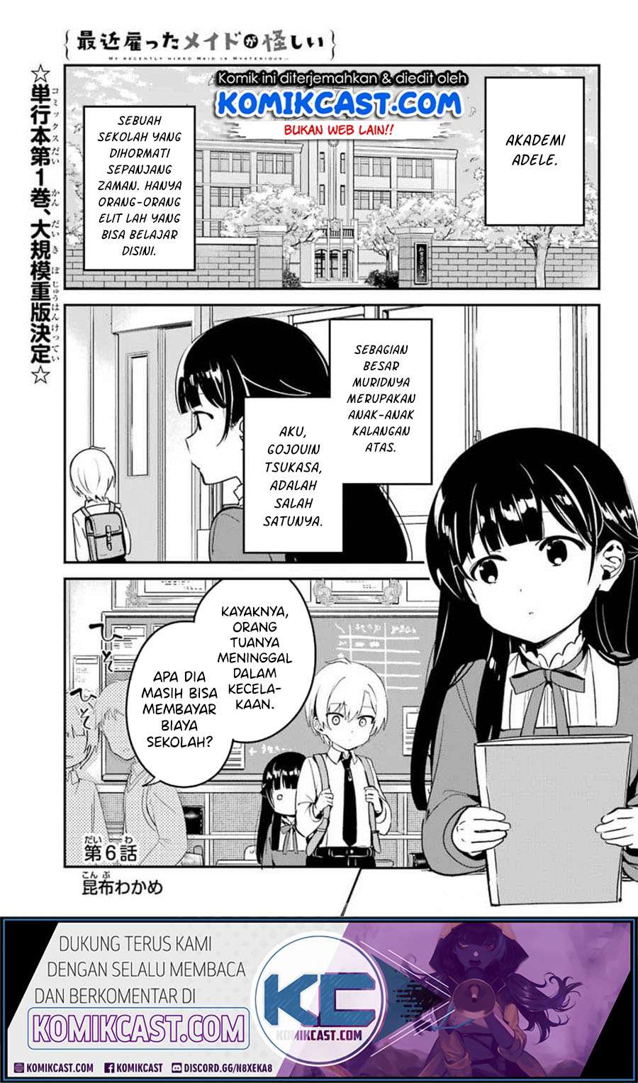 Baca Manga My Recently Hired Maid Is Suspicious Chapter 6 Gambar 2