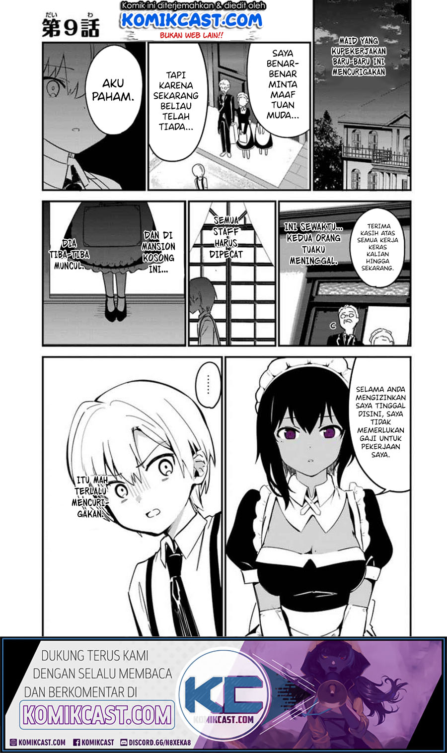 Baca Manga My Recently Hired Maid Is Suspicious Chapter 2.3 Gambar 2