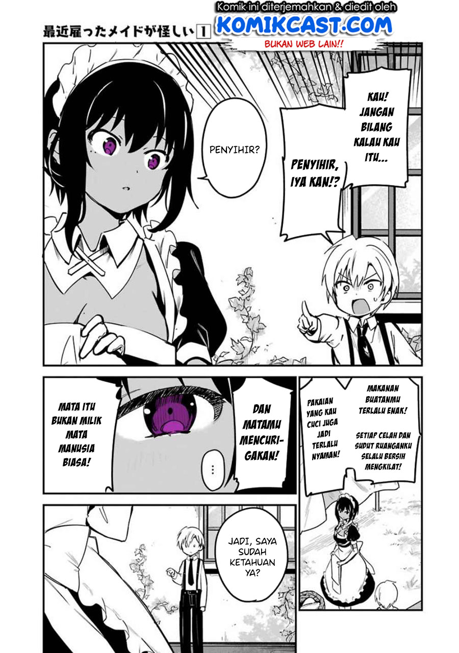 My Recently Hired Maid Is Suspicious Chapter 1 Gambar 13