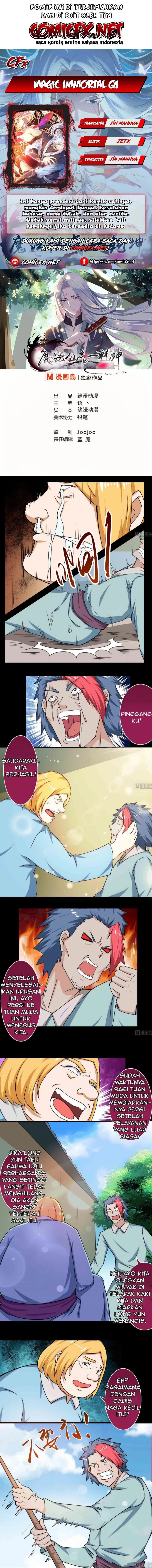 Baca Komik Magic Immortal Qi Chapter 58 Gambar 1