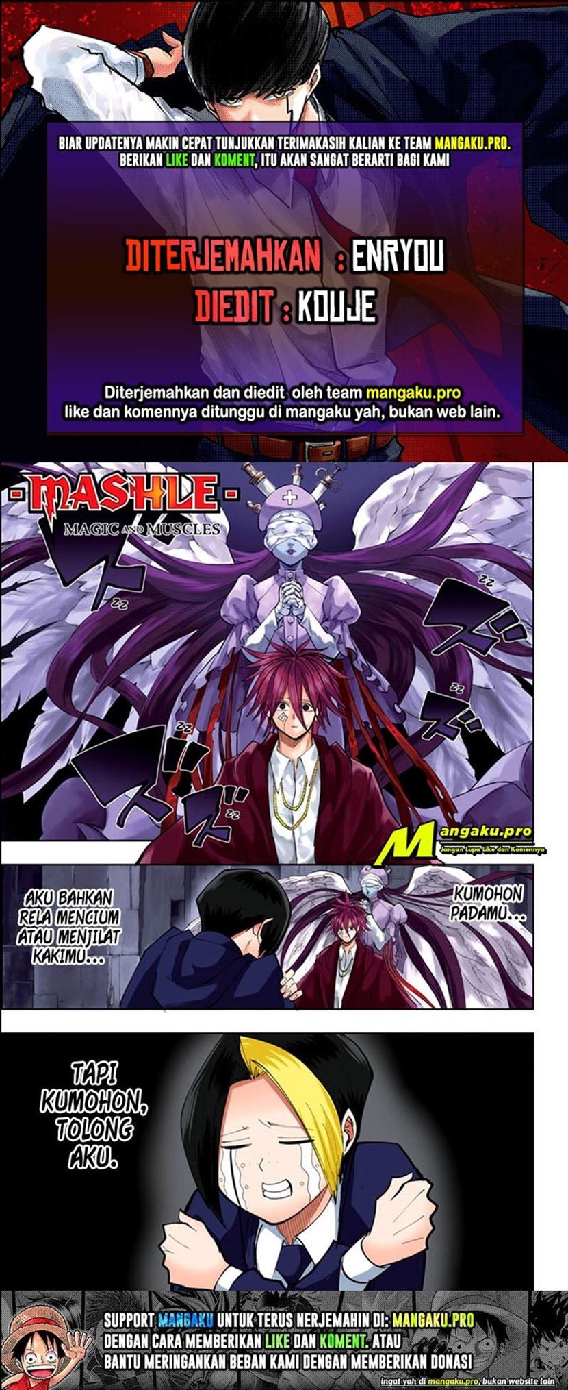 Baca Komik Mashle: Magic and Muscles Chapter 52 Gambar 1