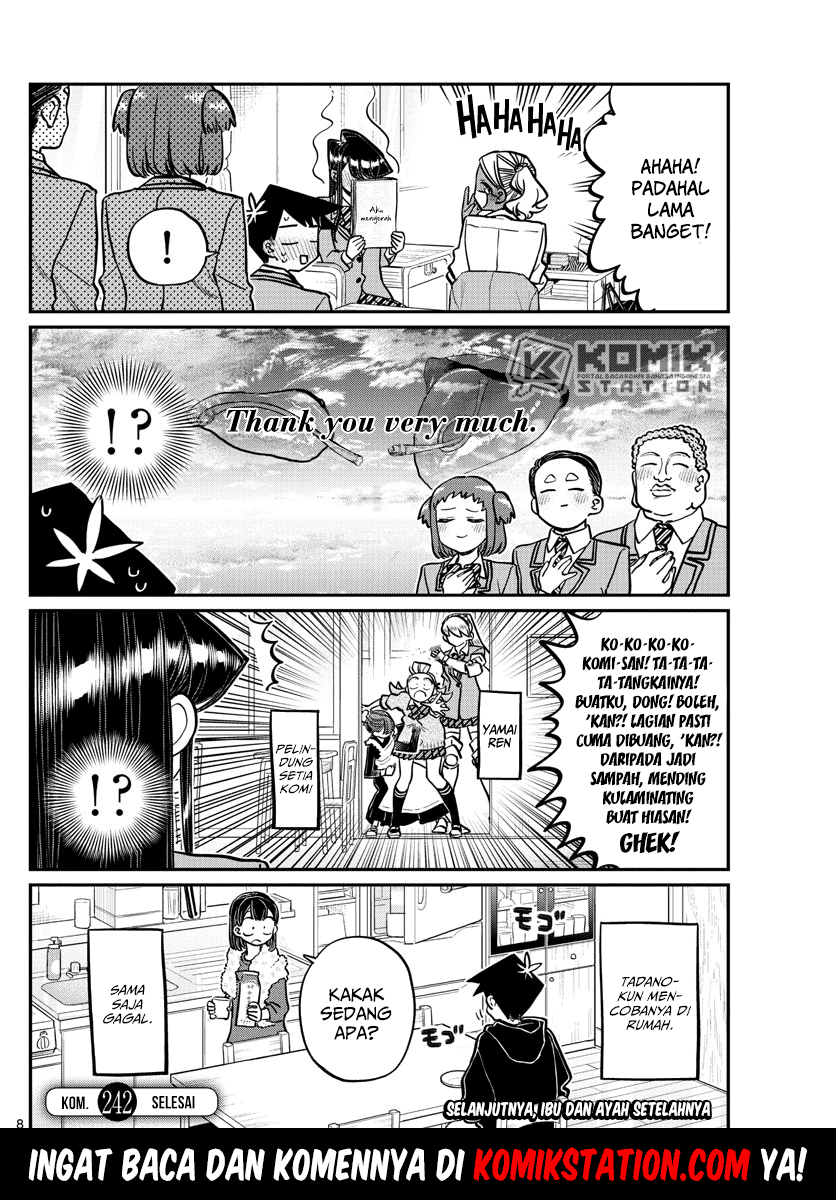 Komi-san wa Komyushou Desu Chapter 242 Gambar 10