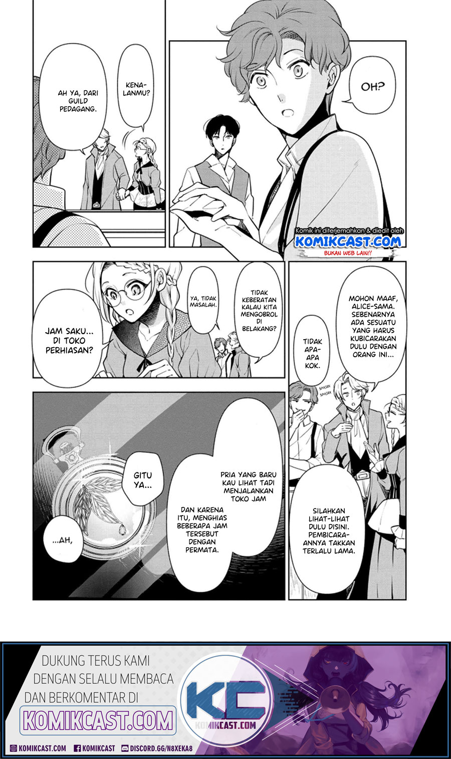 Koushaku Reijou no Tashinami Chapter 59 Gambar 9