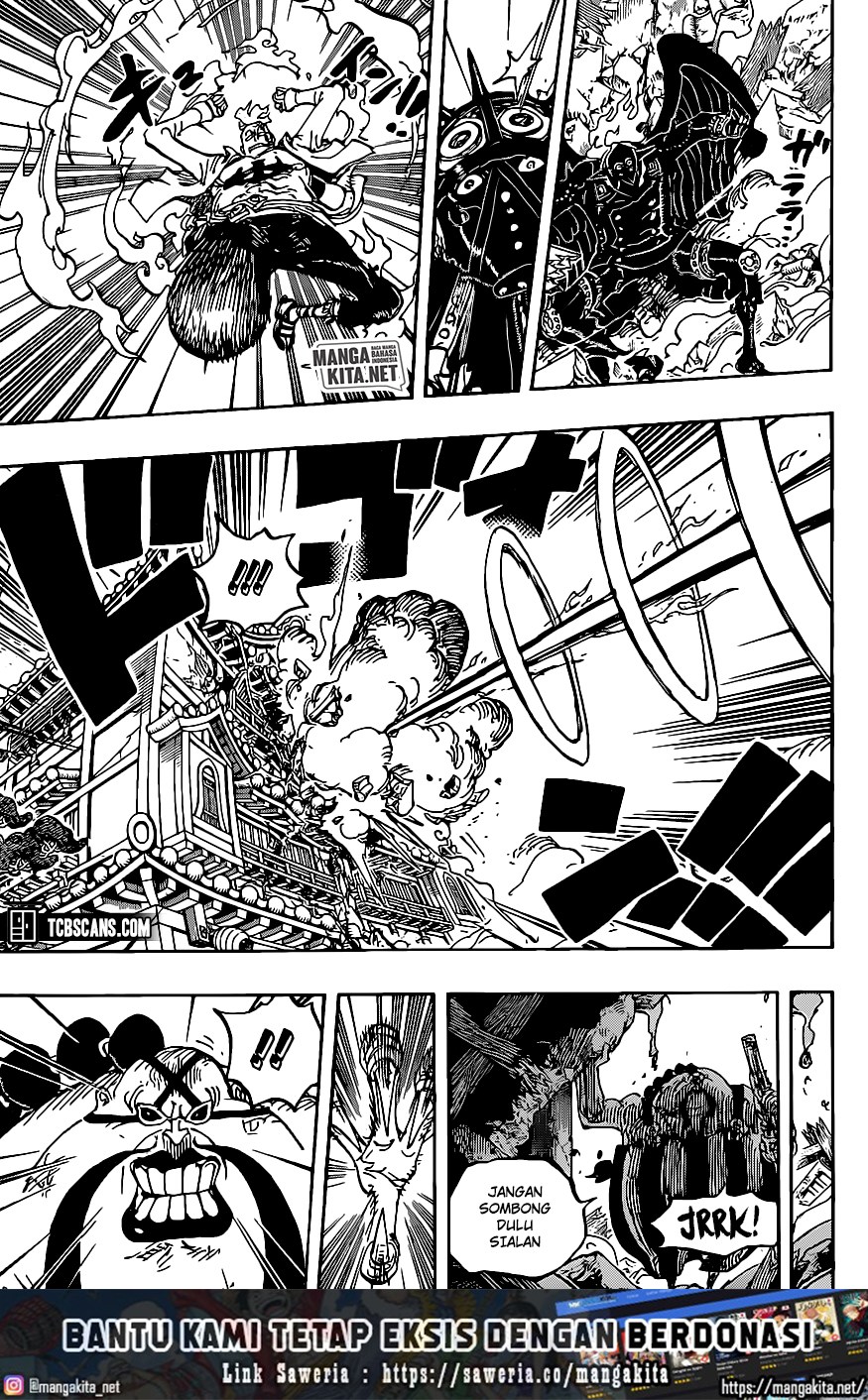 One Piece Chapter 1006 HD Gambar 18