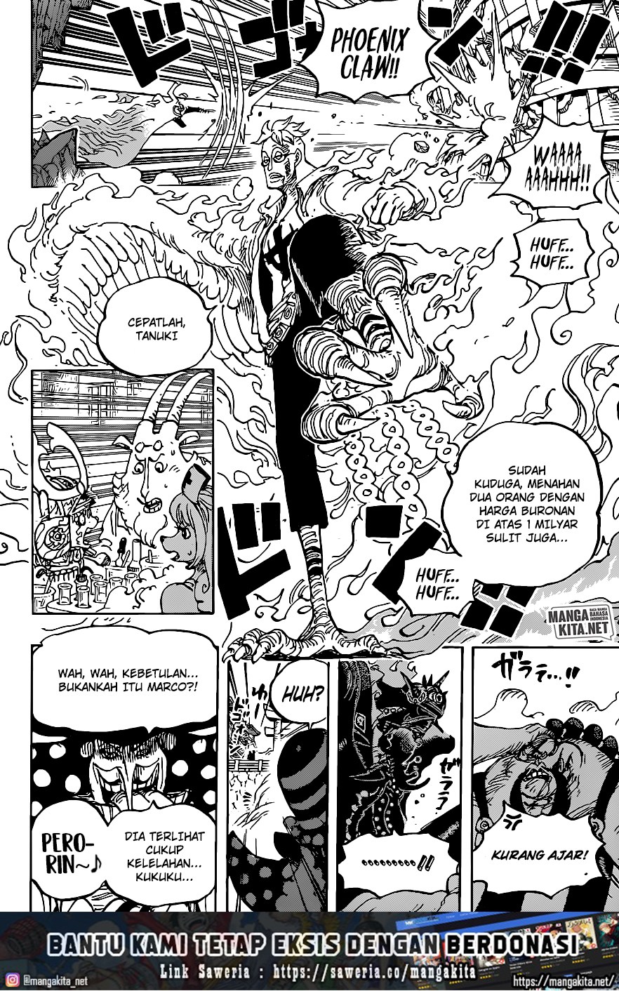 One Piece Chapter 1006 HD Gambar 19