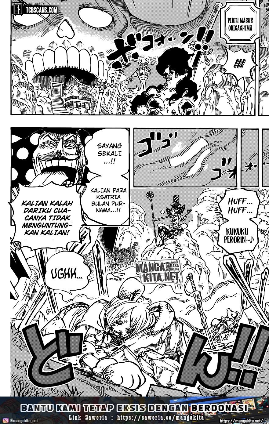 One Piece Chapter 1006 HD Gambar 7