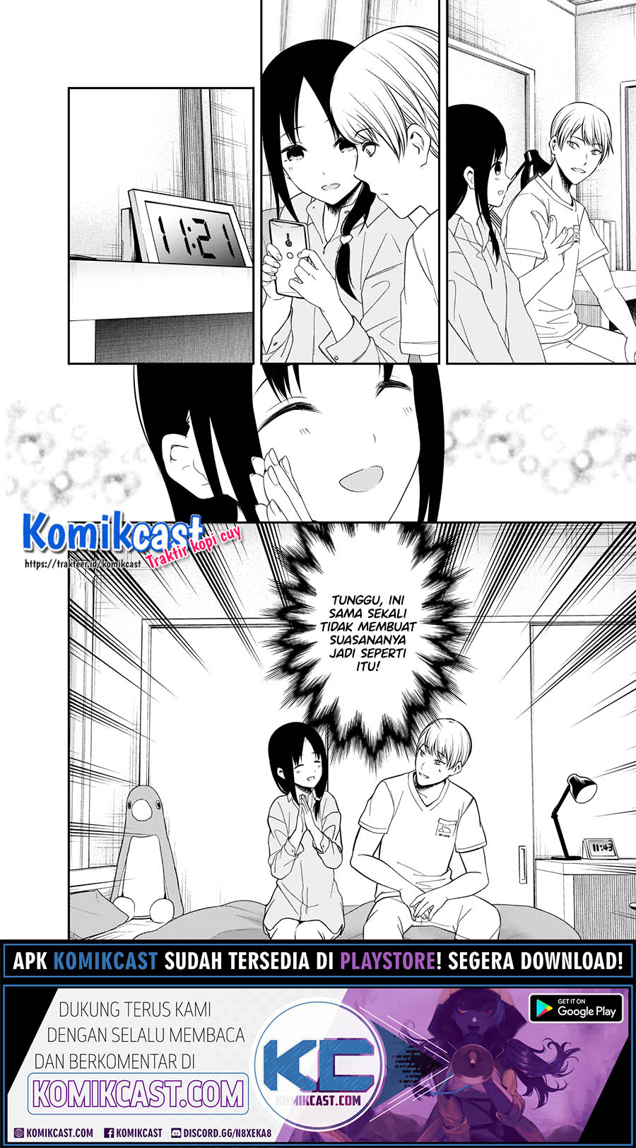 Kaguya-sama wa Kokurasetai – Tensai-tachi no Renai Zunousen Chapter 219 Gambar 15