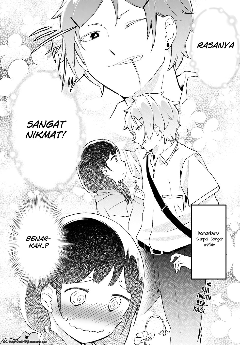 Senpai, Sore hitokuchi kudasai! Chapter 3 Gambar 4
