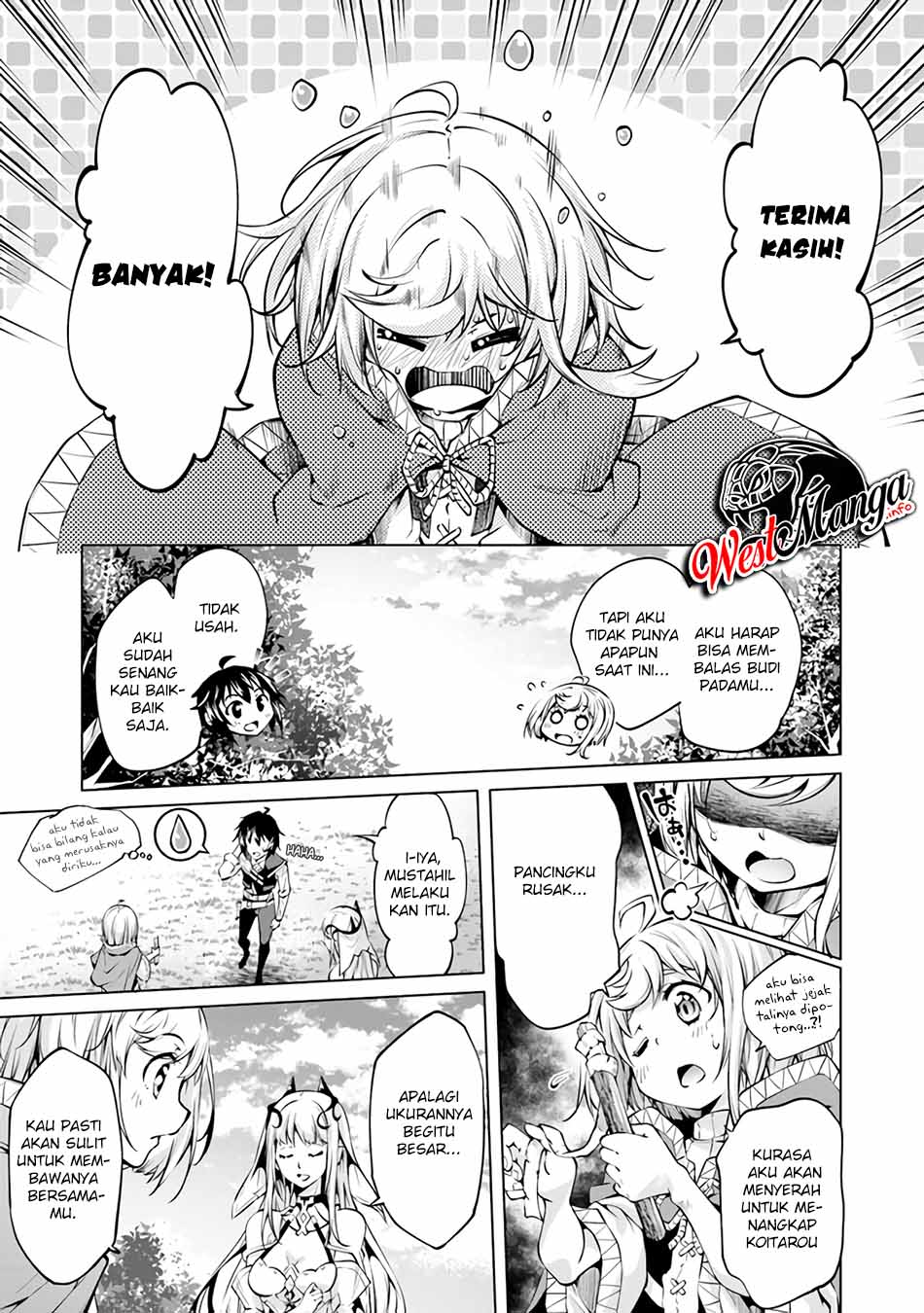 Kamigami ni Sodaterare Shimo no, Saikyou to Naru Chapter 9 Gambar 22