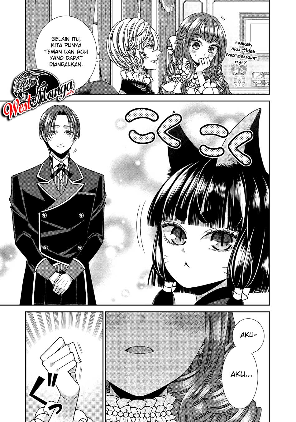 Jishou Akuyaku Reijou na Konyakusha no Kansatsu Kiroku Chapter 28c Gambar 30