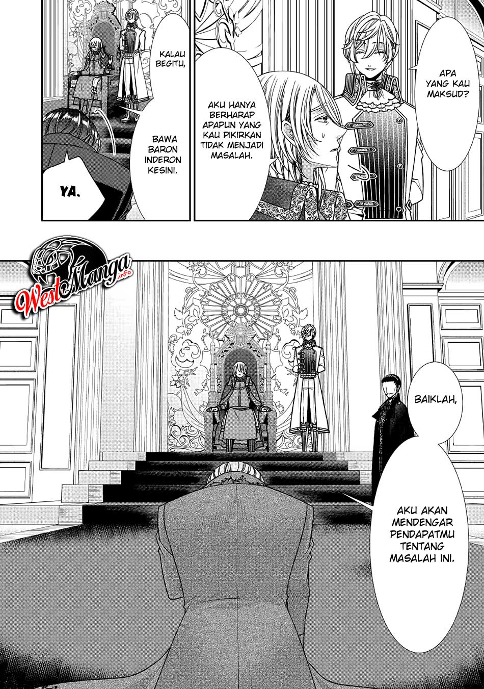 Jishou Akuyaku Reijou na Konyakusha no Kansatsu Kiroku Chapter 28c Gambar 8