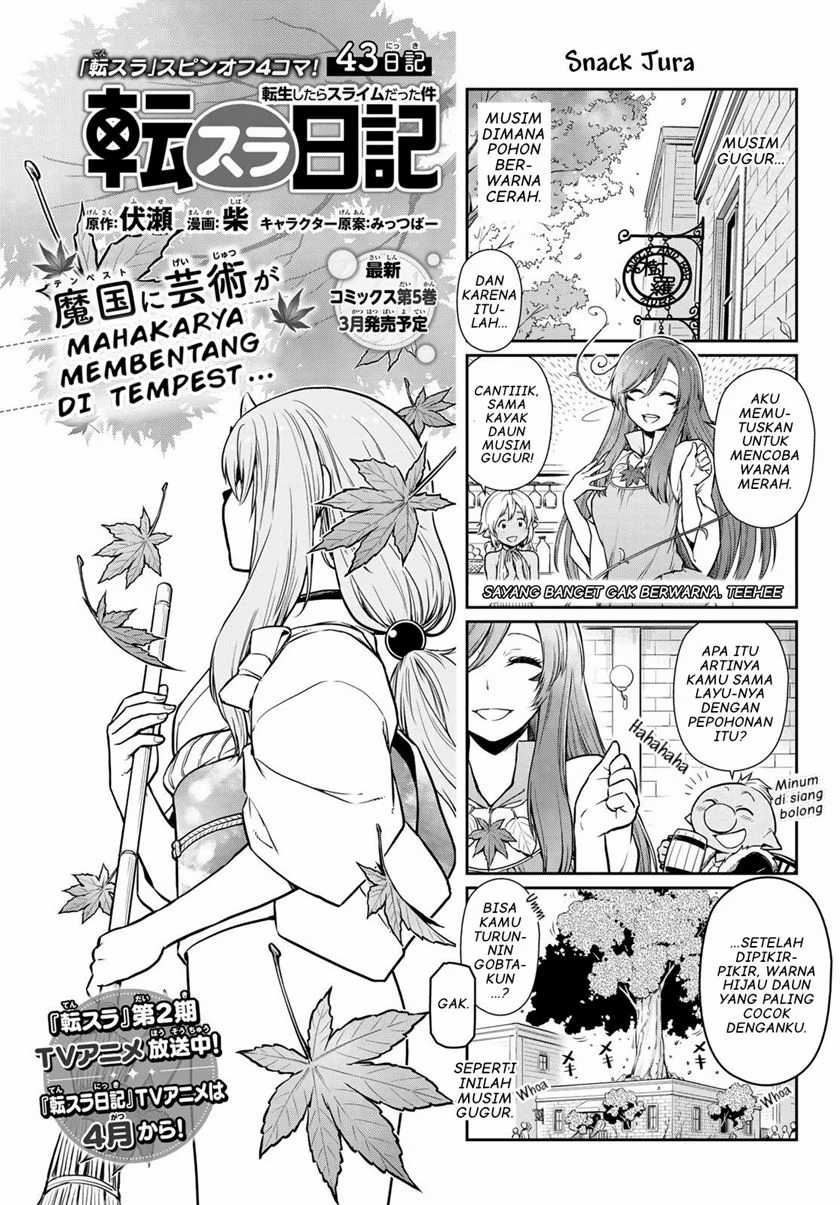 Baca Manga Tensura Nikki Tensei Shitara Slime Datta Ken Chapter 43 Gambar 2