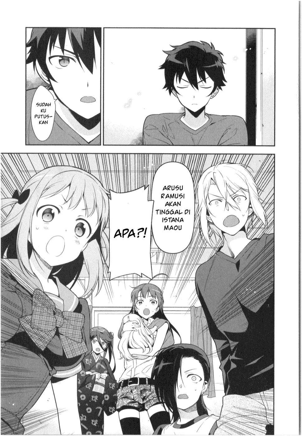 Hataraku Maou-sama! Chapter 28 Gambar 27