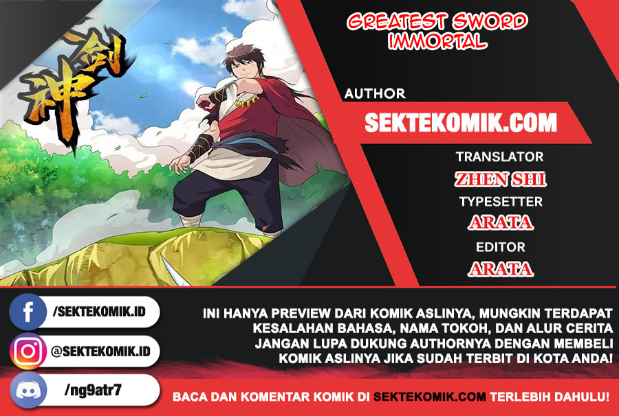 Baca Komik Greatest Sword Immortal Chapter 82 Gambar 1