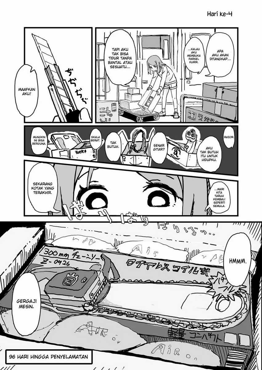 Baca Komik Convenience Store of the Dead ~The Convenience Store Clerk Will Get Rescued in 100 Days~ Chapter 4 Gambar 1