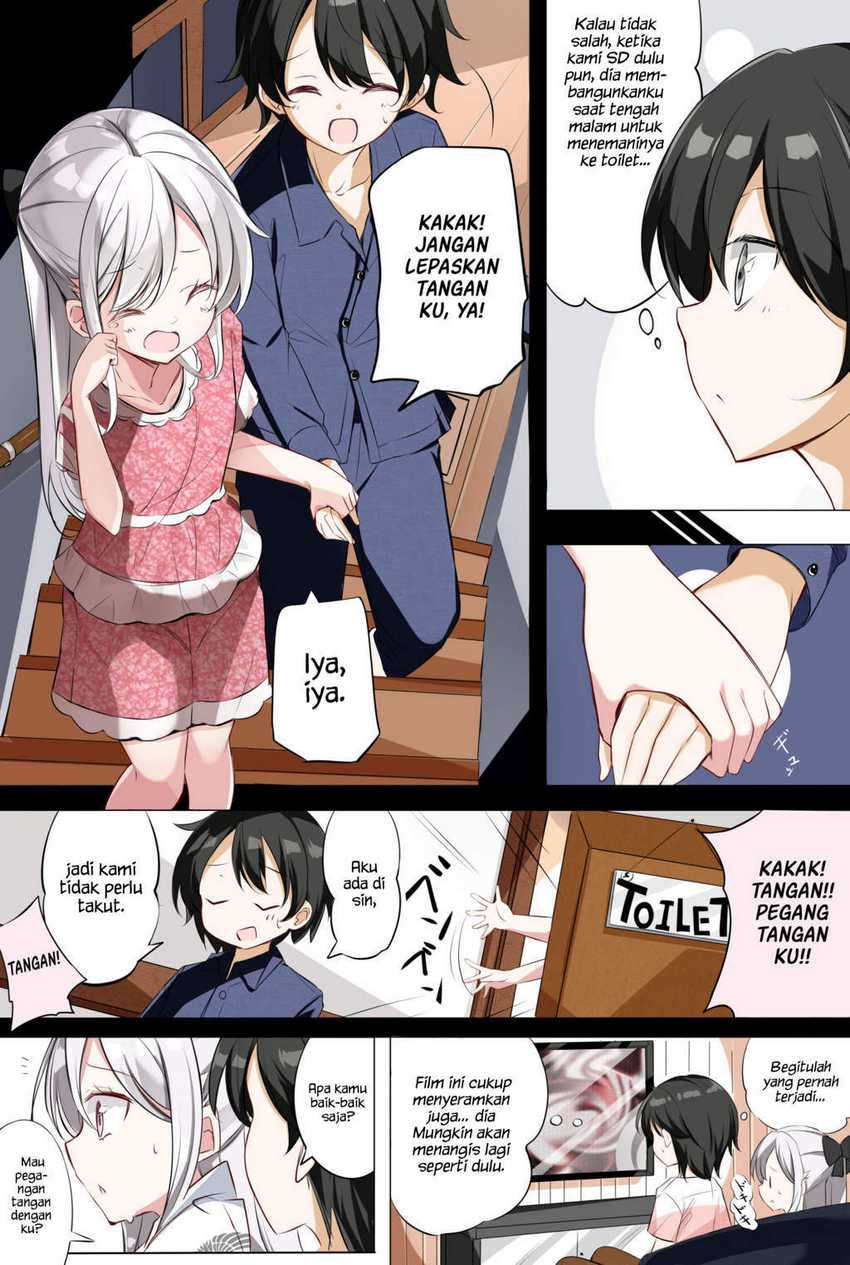 Imouto ga Ichi Nichi Ikka Shika Me wo Awasete Kurenai Chapter 4 Gambar 4