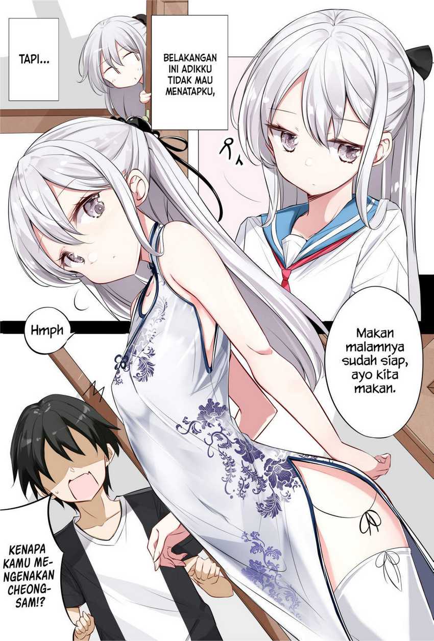 Baca Manga Imouto ga Ichi Nichi Ikka Shika Me wo Awasete Kurenai Chapter 3 Gambar 2