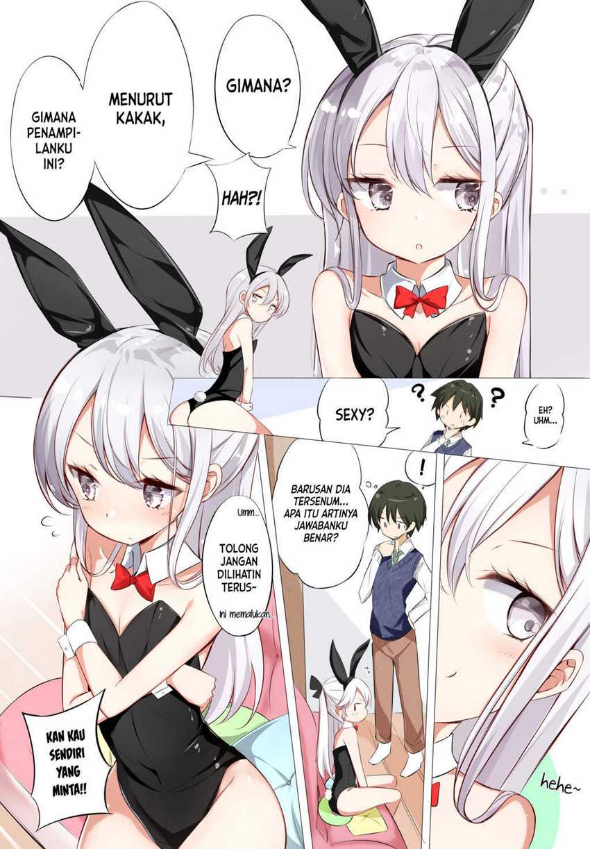 Imouto ga Ichi Nichi Ikka Shika Me wo Awasete Kurenai Chapter 1 Gambar 3