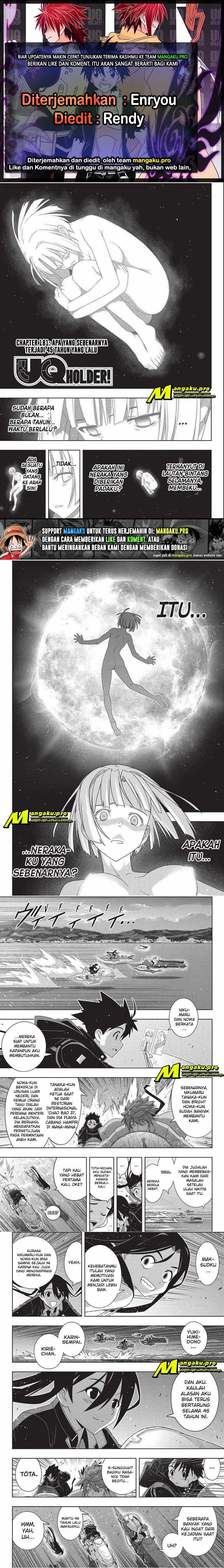 Baca Komik UQ Holder! Chapter 181.1 Gambar 1