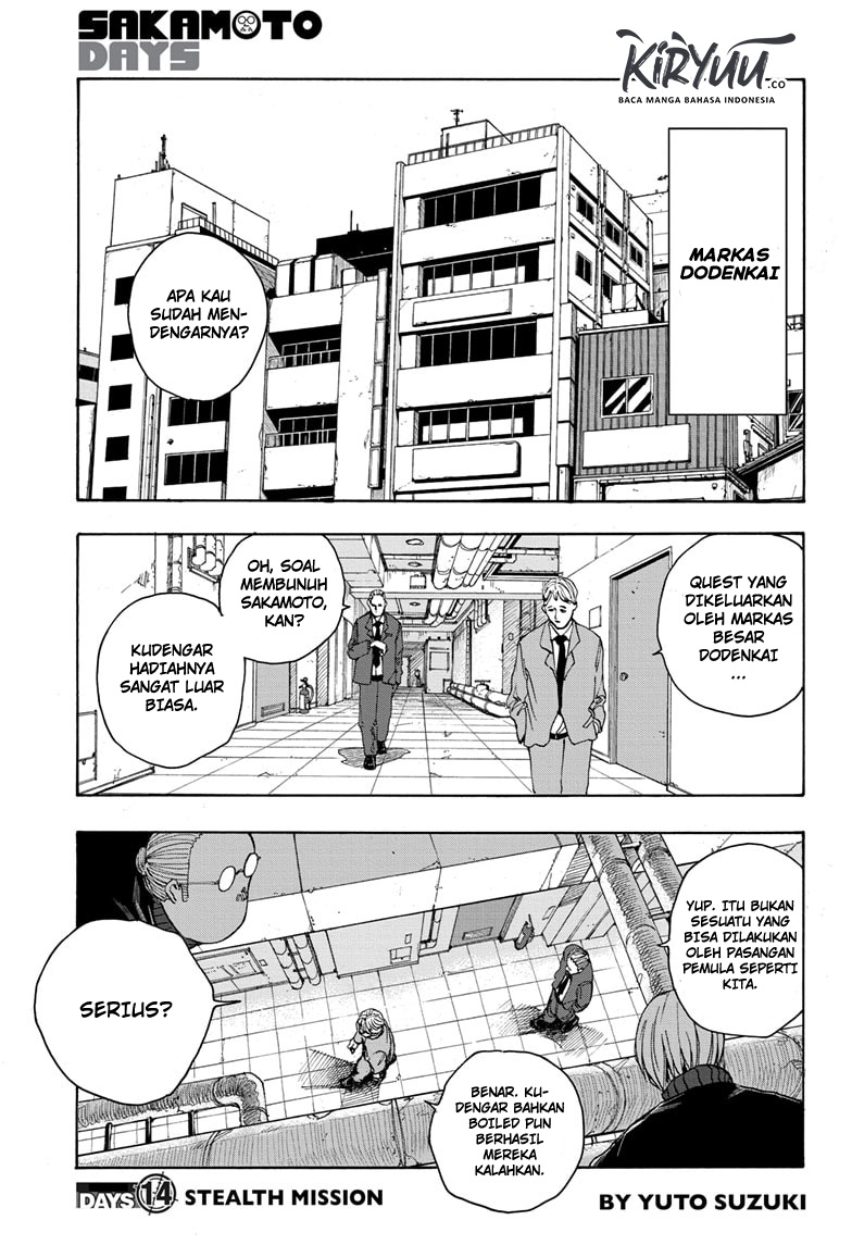 Baca Manga Sakamoto Days Chapter 14 Gambar 2