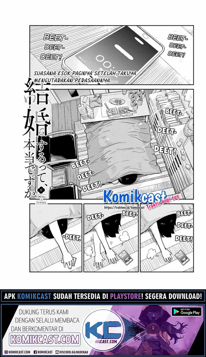 Kekkon Surutte, Hontou Desu Ka? Chapter 30 Gambar 3