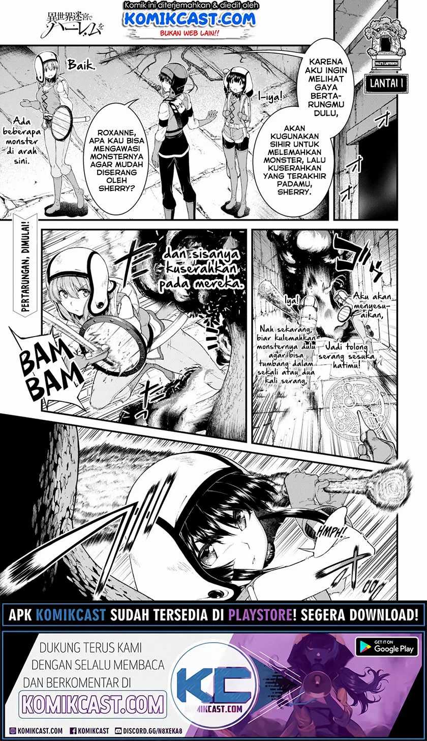 Baca Manga Isekai Meikyuu de Harem wo Chapter 45 Gambar 2