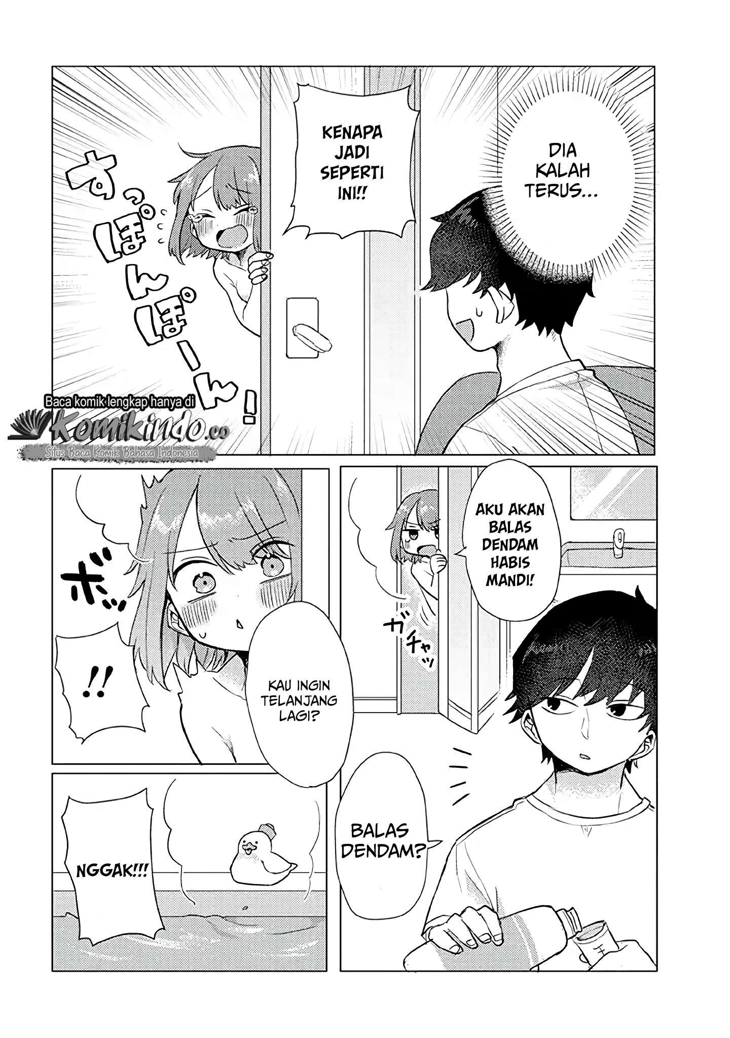 Girlfriend Who Absolutely Doesn’t Want to Take a Bath VS Boyfriend Who Absolutely Wants Her to Take a Bath Chapter 9 Gambar 7