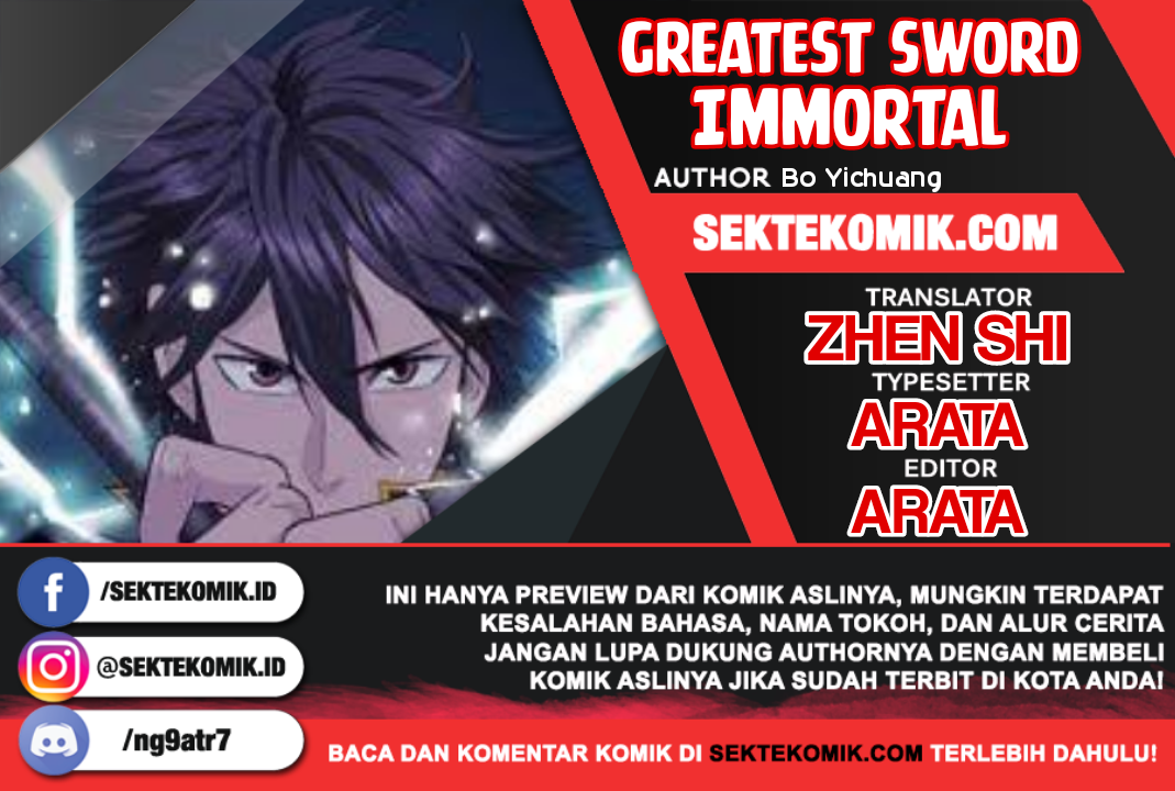 Baca Komik Greatest Sword Immortal Chapter 94 Gambar 1