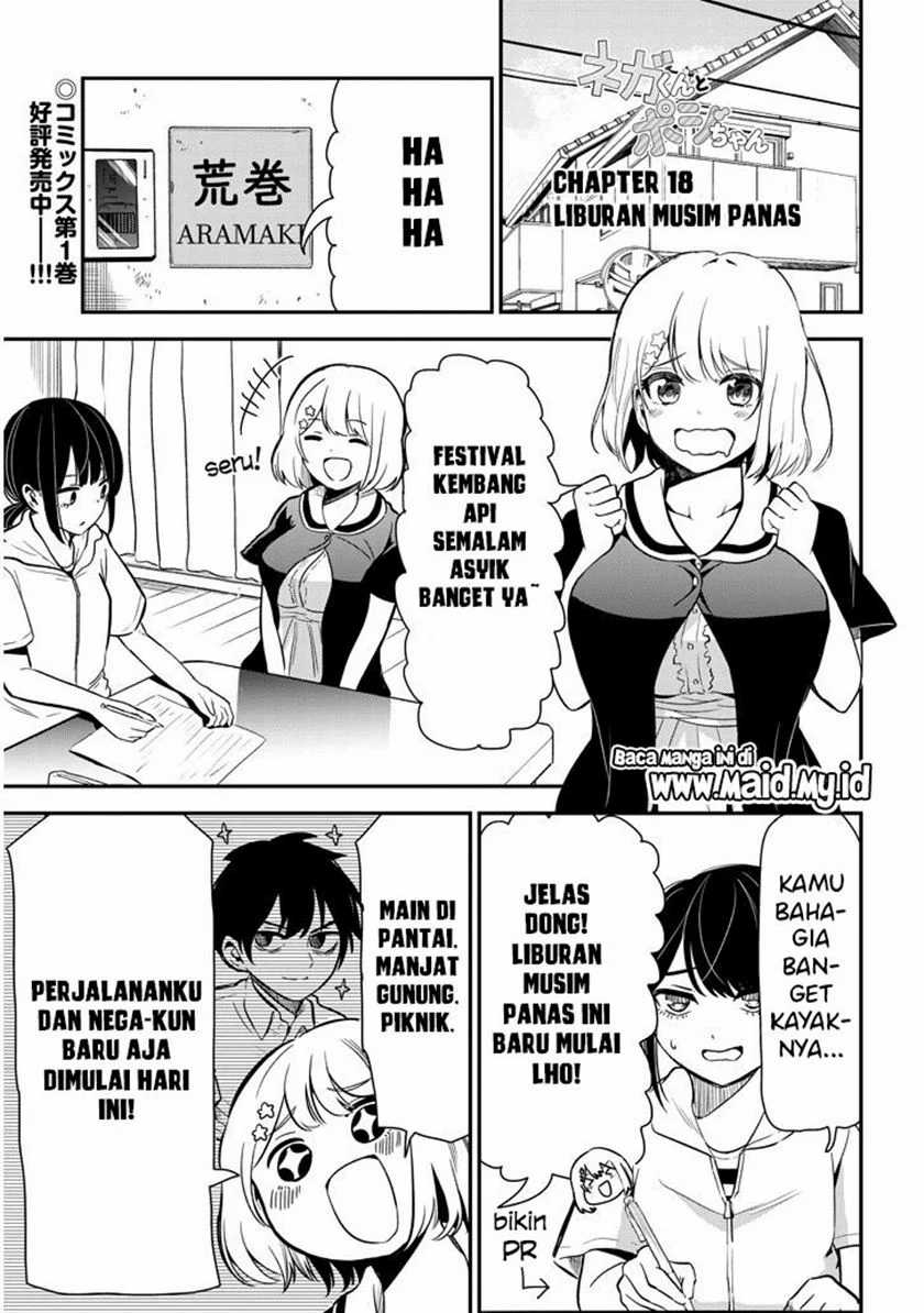 Baca Manga Nega-kun and Posi-chan Chapter 18 Gambar 2