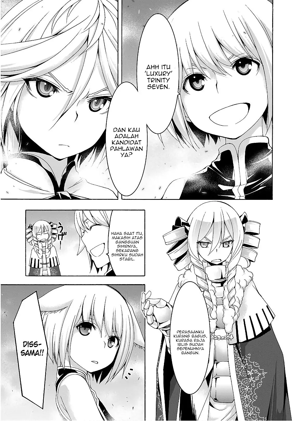 Trinity Seven Chapter 95 Gambar 18