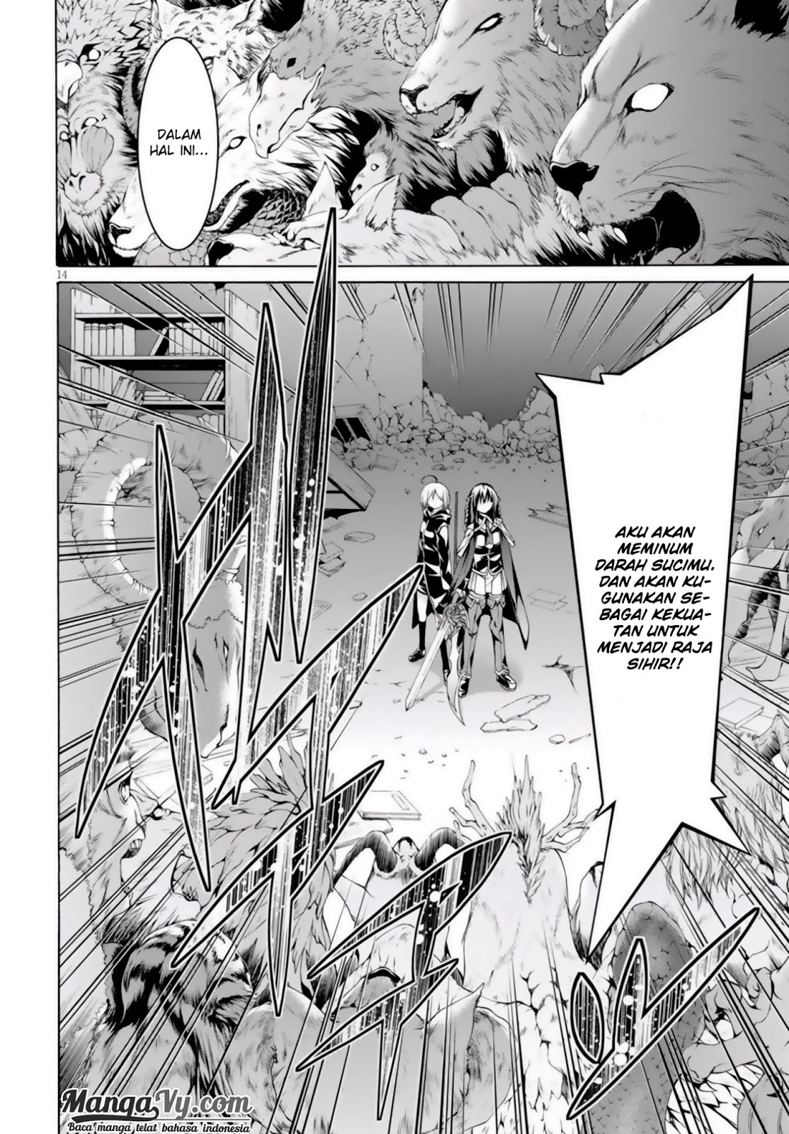 Trinity Seven Chapter 72 Gambar 20