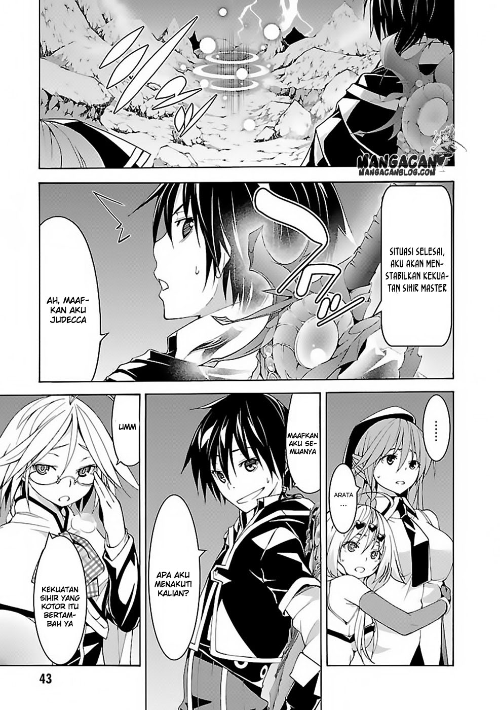 Trinity Seven Chapter 63 Gambar 32