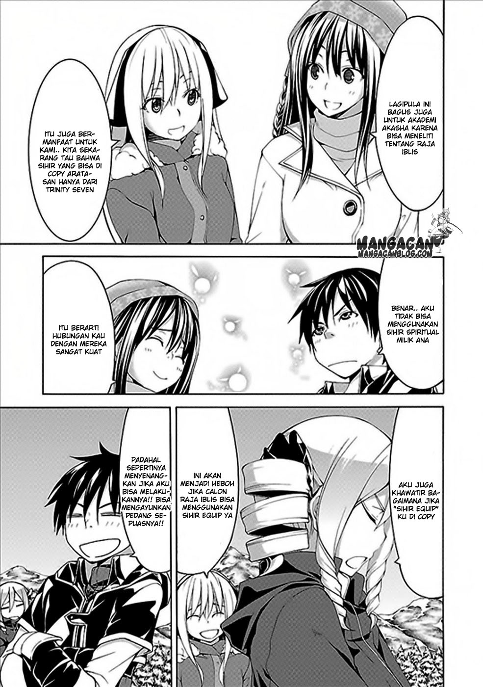 Trinity Seven Chapter 62 Gambar 5