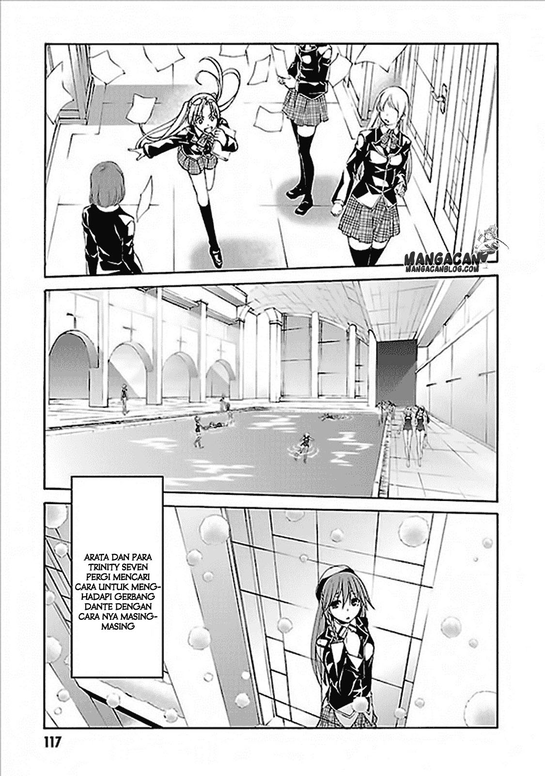 Trinity Seven Chapter 61 Gambar 29