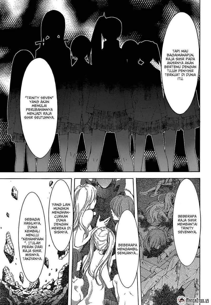 Trinity Seven Chapter 36 Gambar 27