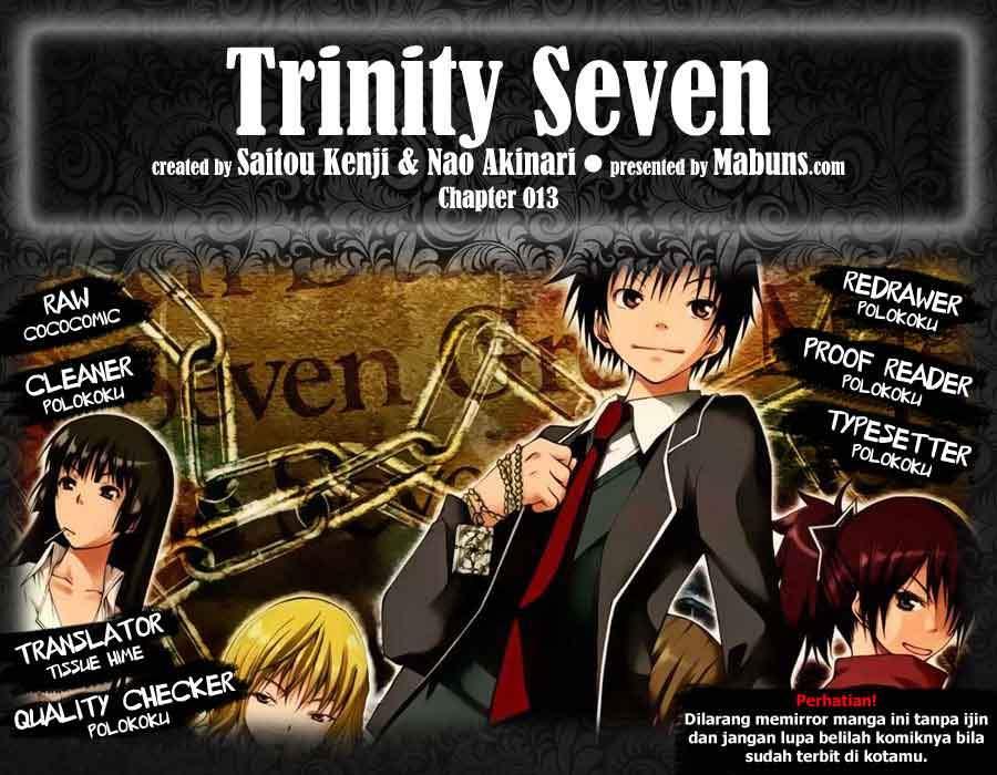 Baca Komik Trinity Seven Chapter 13 Gambar 1