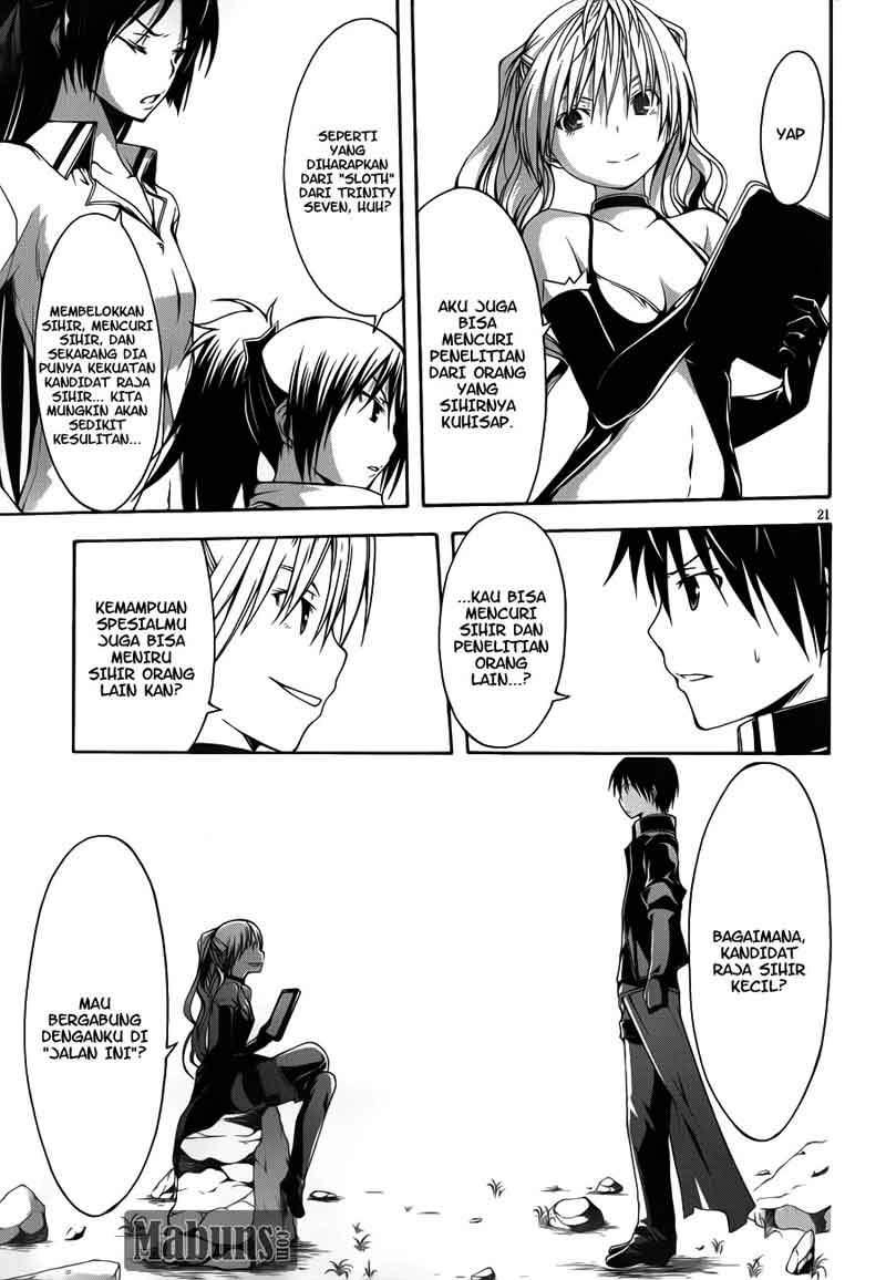 Trinity Seven Chapter 13 Gambar 22