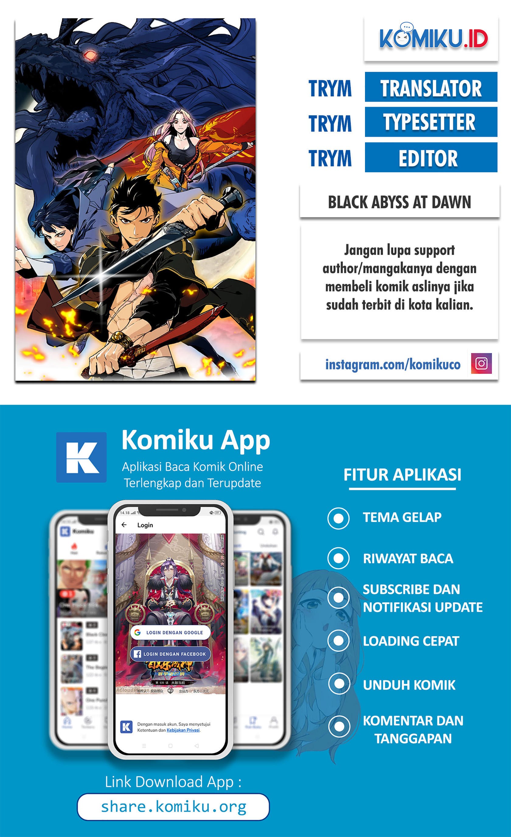 Baca Komik Black Abyss at Dawn Chapter 23 Gambar 1