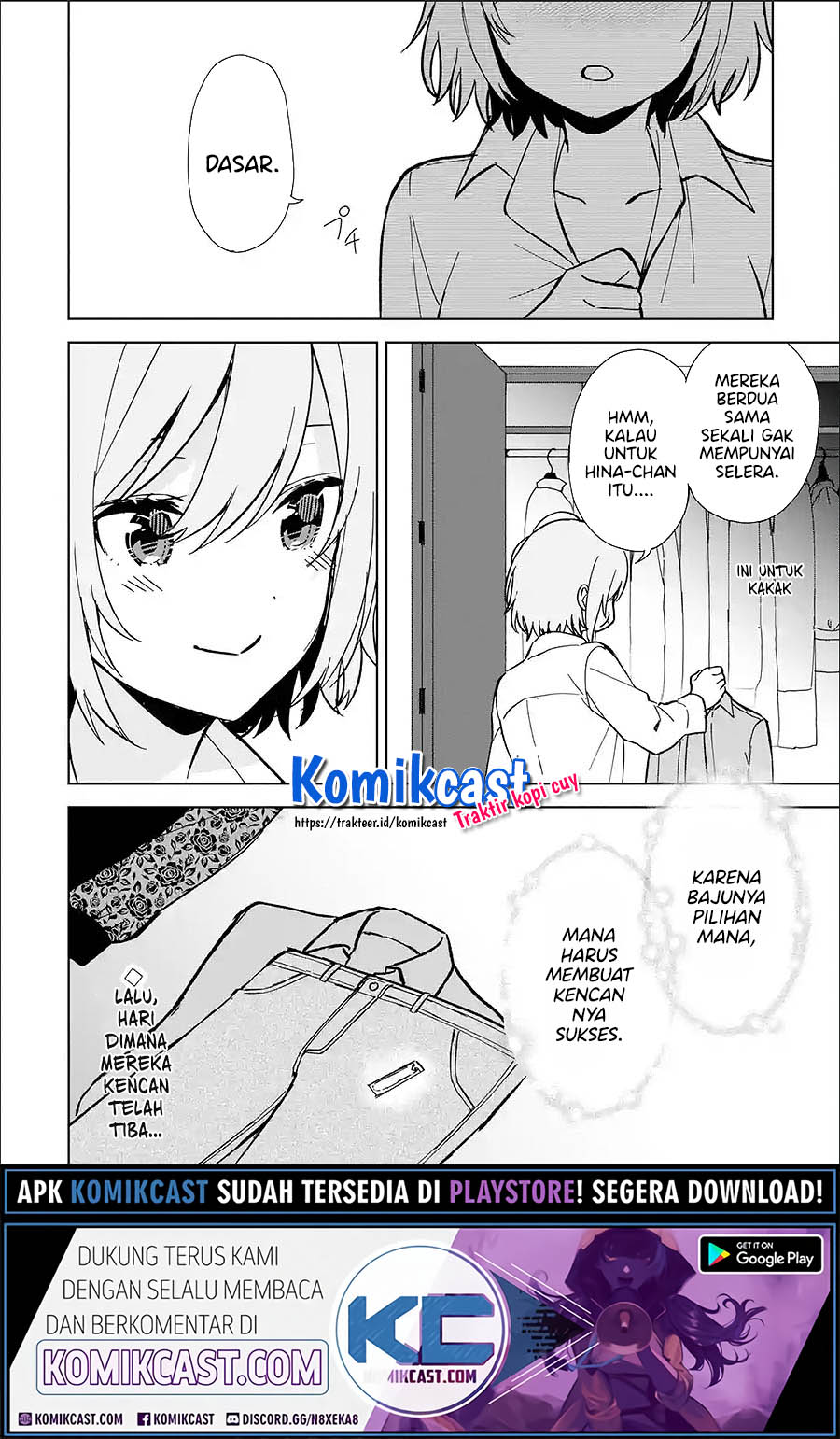 Chikan Saresou ni Natteiru S-kyuu Bishoujo wo Tasuketara Tonari no Seki no Osanajimi datta Chapter 21.5 Gambar 7