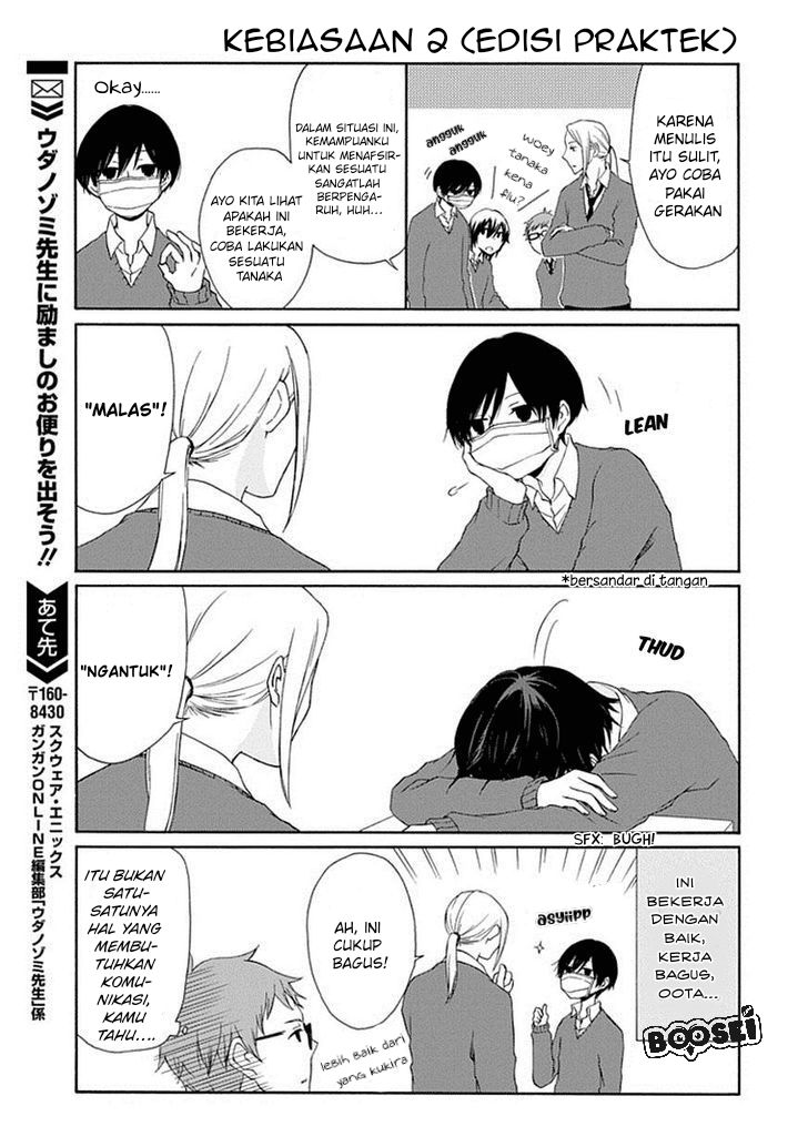 Tanaka-kun wa Itsumo Kedaruge Chapter 10 Gambar 8