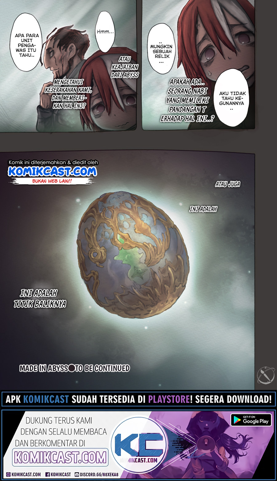 Made in Abyss Chapter 49 Gambar 28